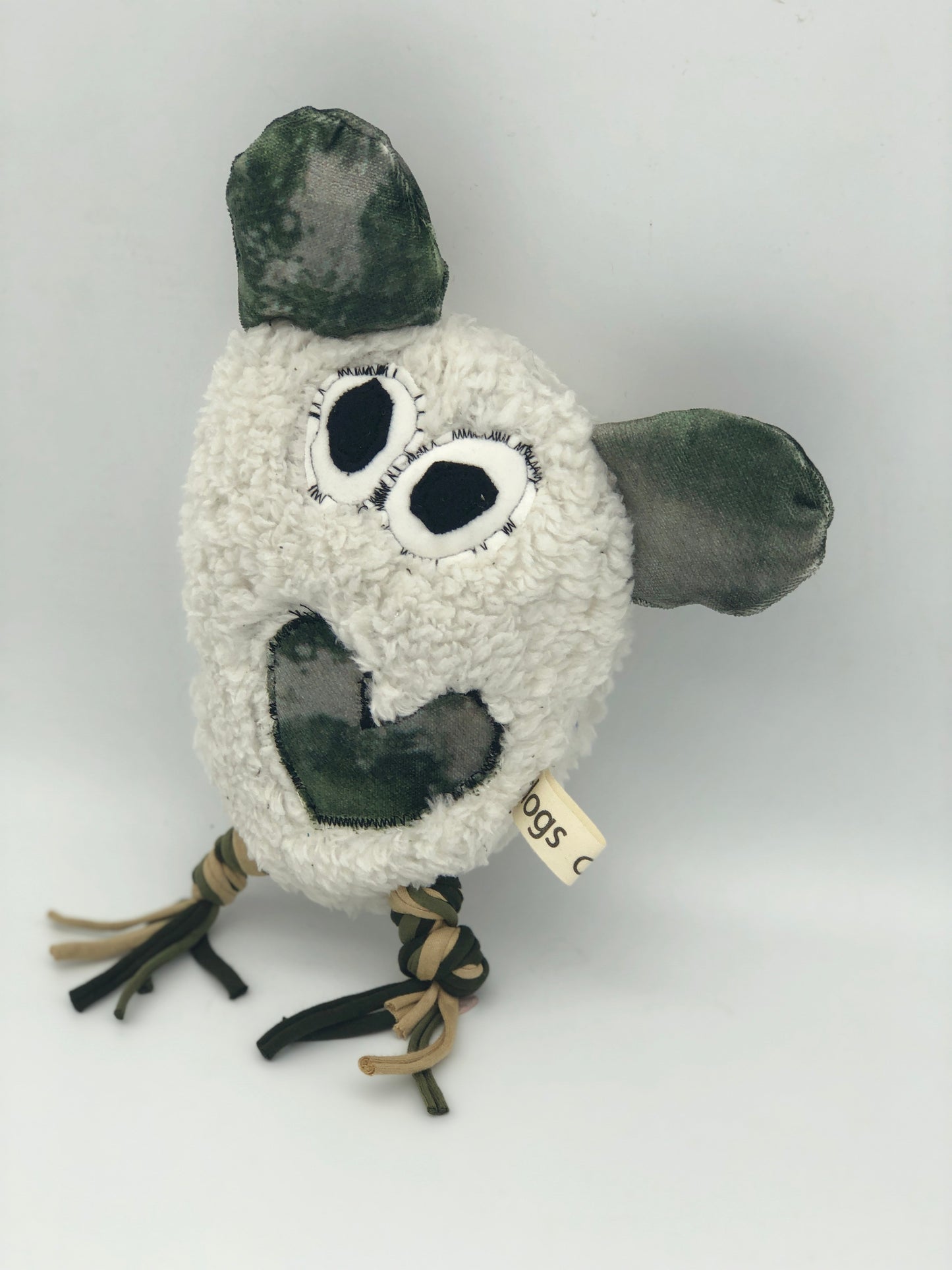 Dog toys called fuGLy friENDs durable and adorable