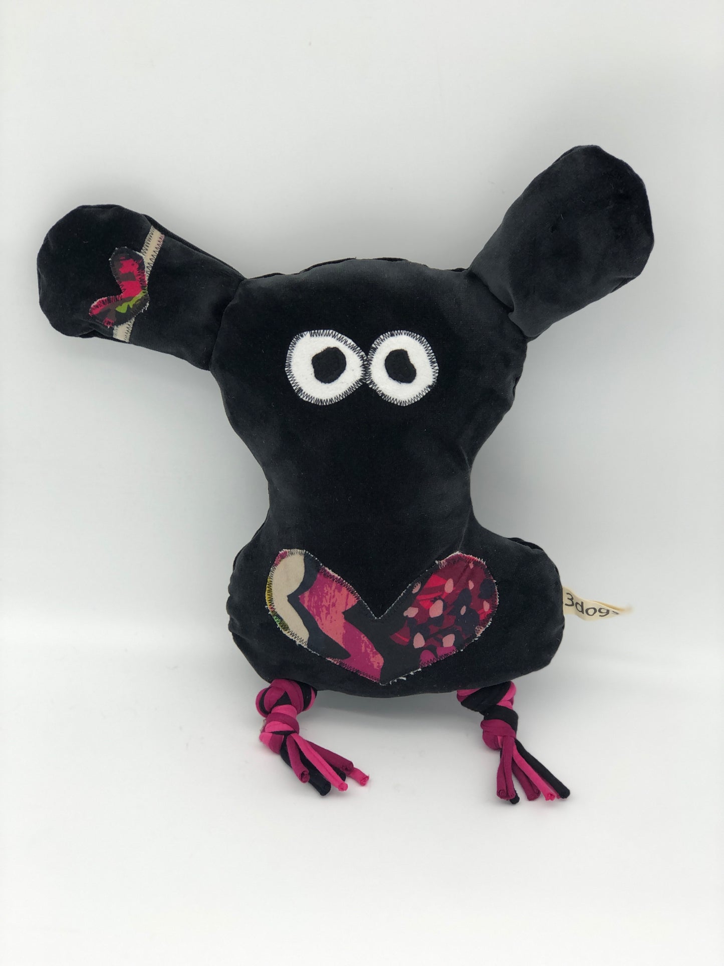 Dog toys called fuGLy friENDs durable and adorable