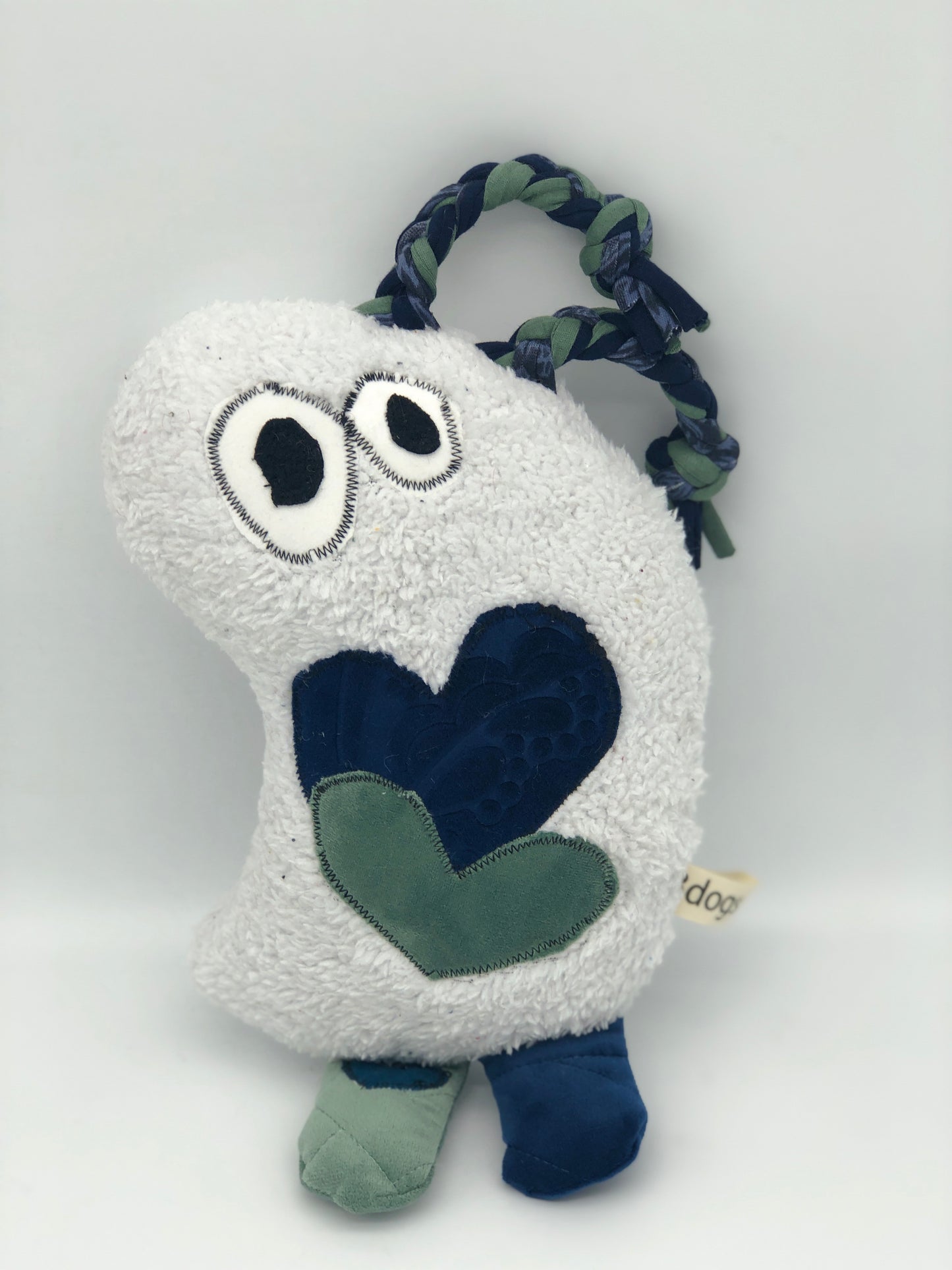 Dog toys called fuGLy friENDs durable and adorable