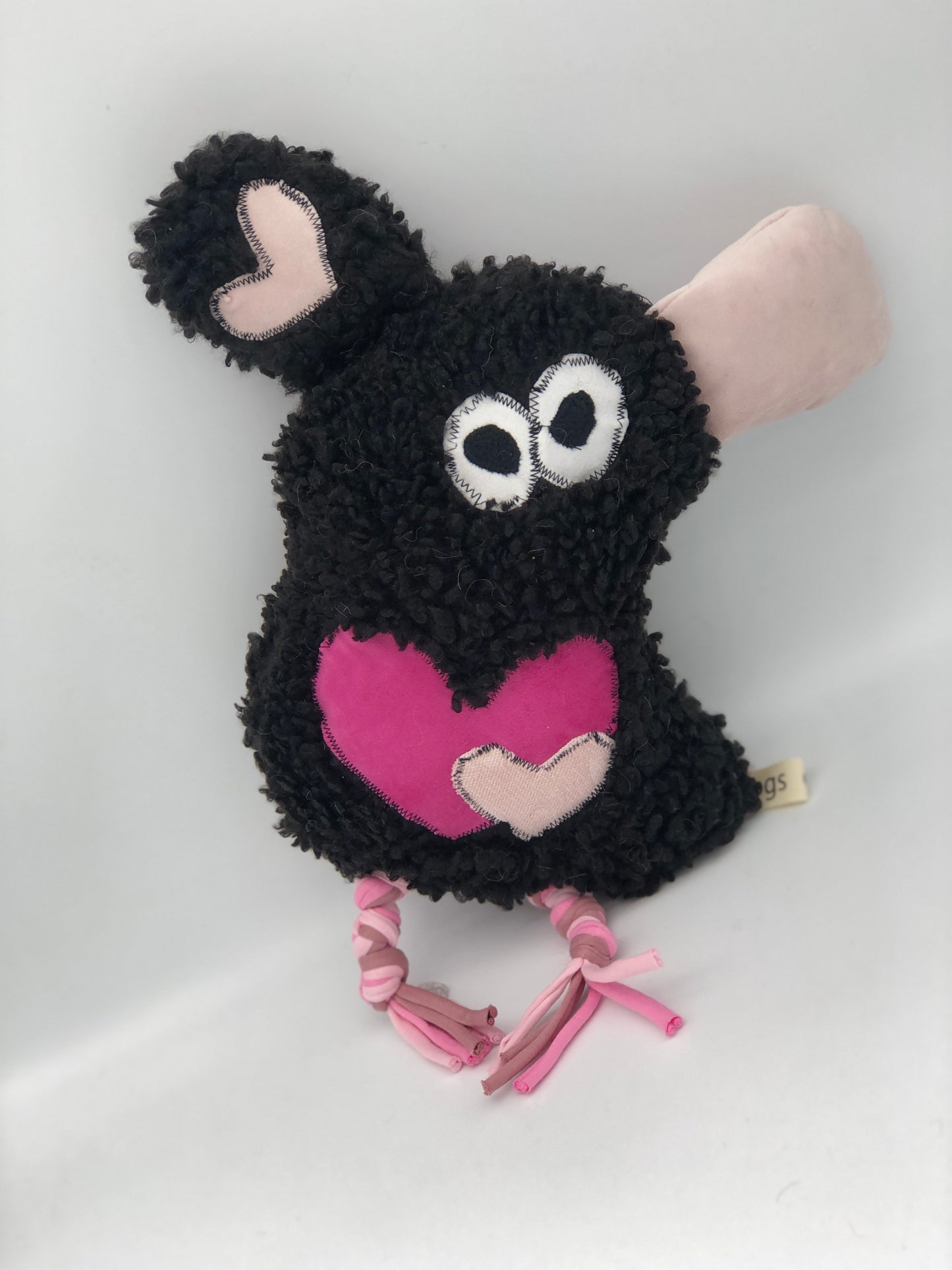 Dog toys called fuGLy friENDs durable and adorable