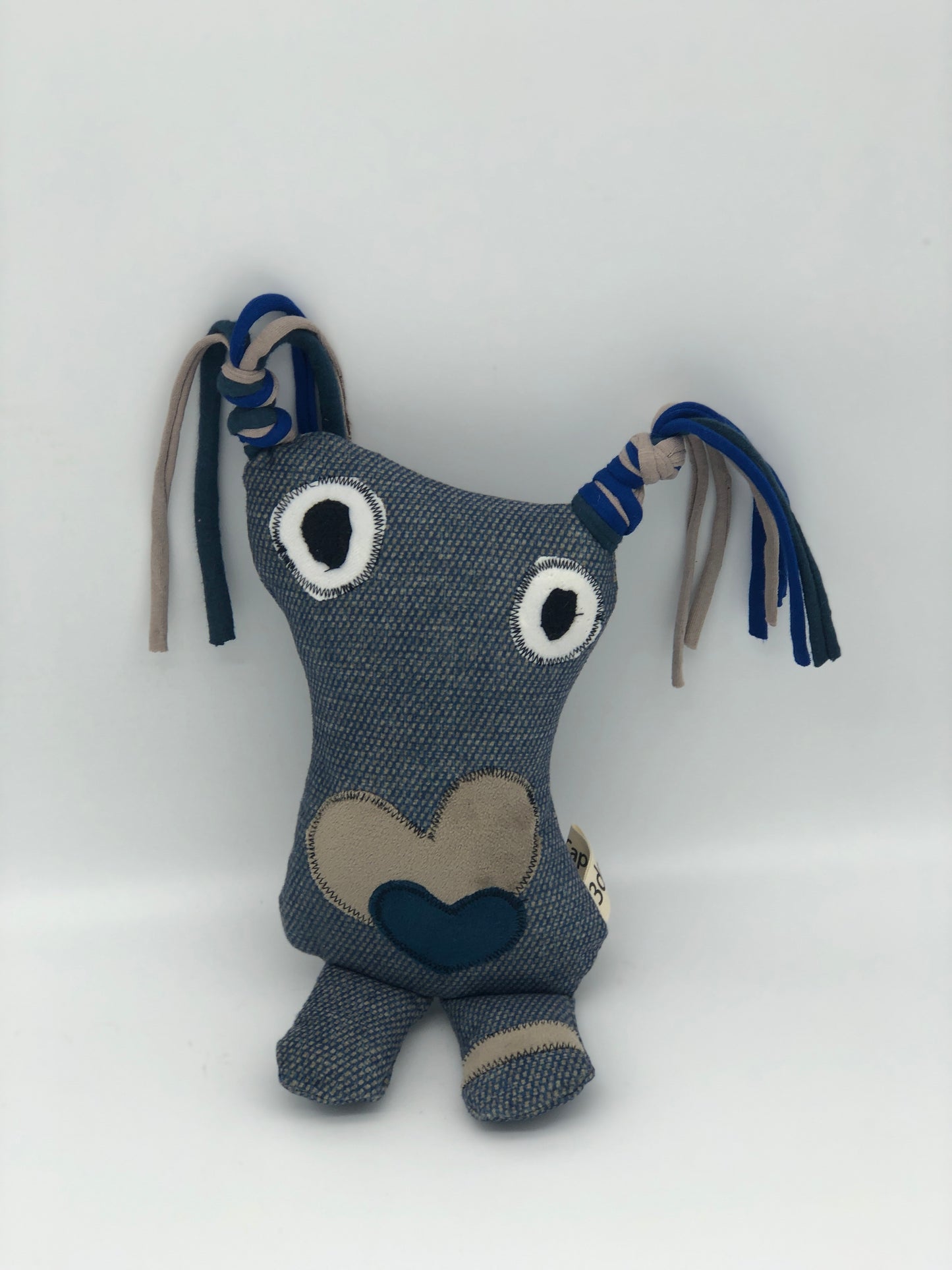 Dog toys called fuGLy friENDs durable and adorable