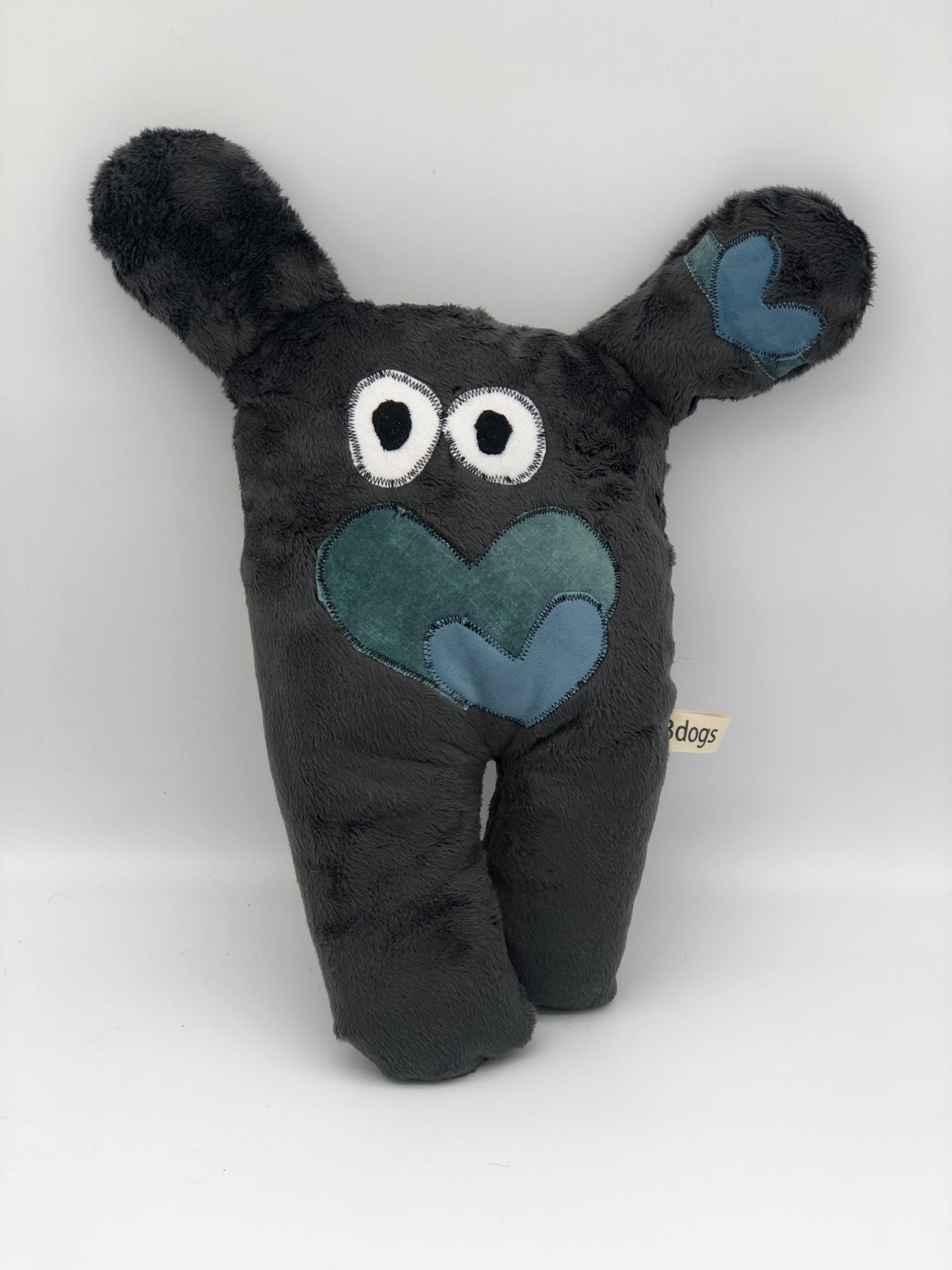 Dog toys called fuGLy friENDs durable and adorable