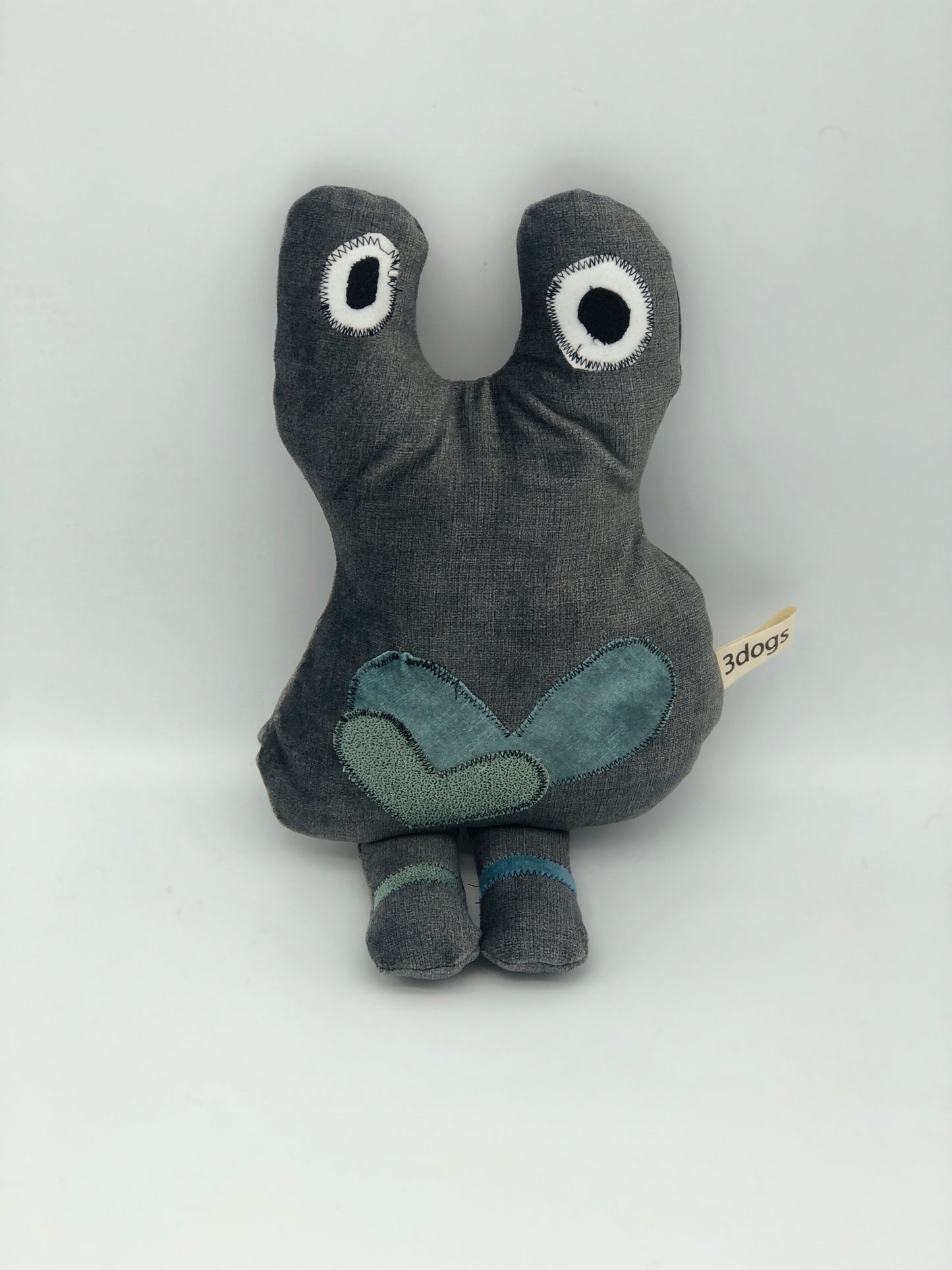 Dog toys called fuGLy friENDs durable and adorable