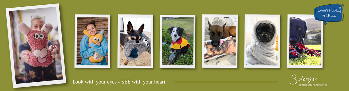 Durable dog toys handmade in South Africa by 3Dogs